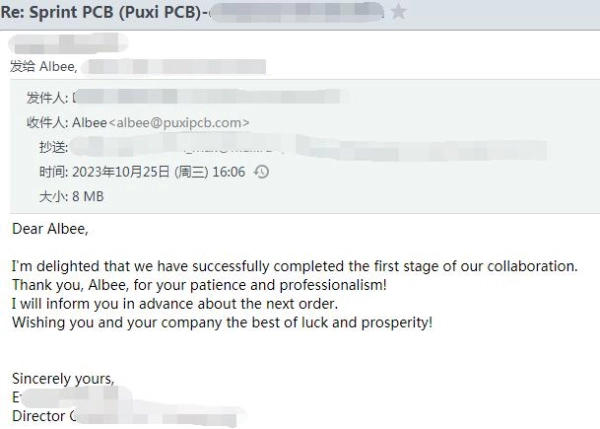 クライアントからのフィードバック クライアントからのフィードバック