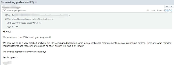 クライアントからのフィードバック クライアントからのフィードバック
