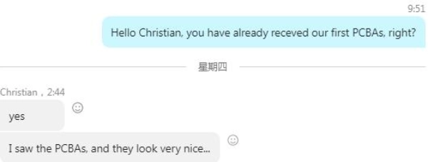クライアントからのフィードバック クライアントからのフィードバック